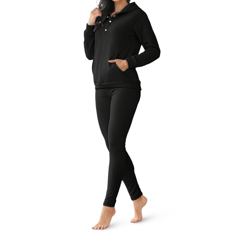 Hooded Casual & Fashionable Sweatshirt 3-Piece Set