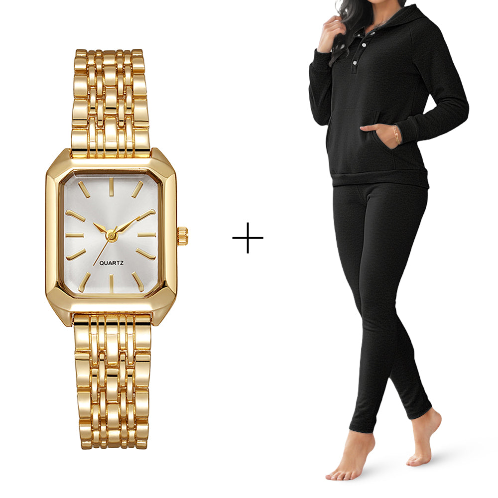 Hooded Casual & Fashionable Sweatshirt 3-Piece Set