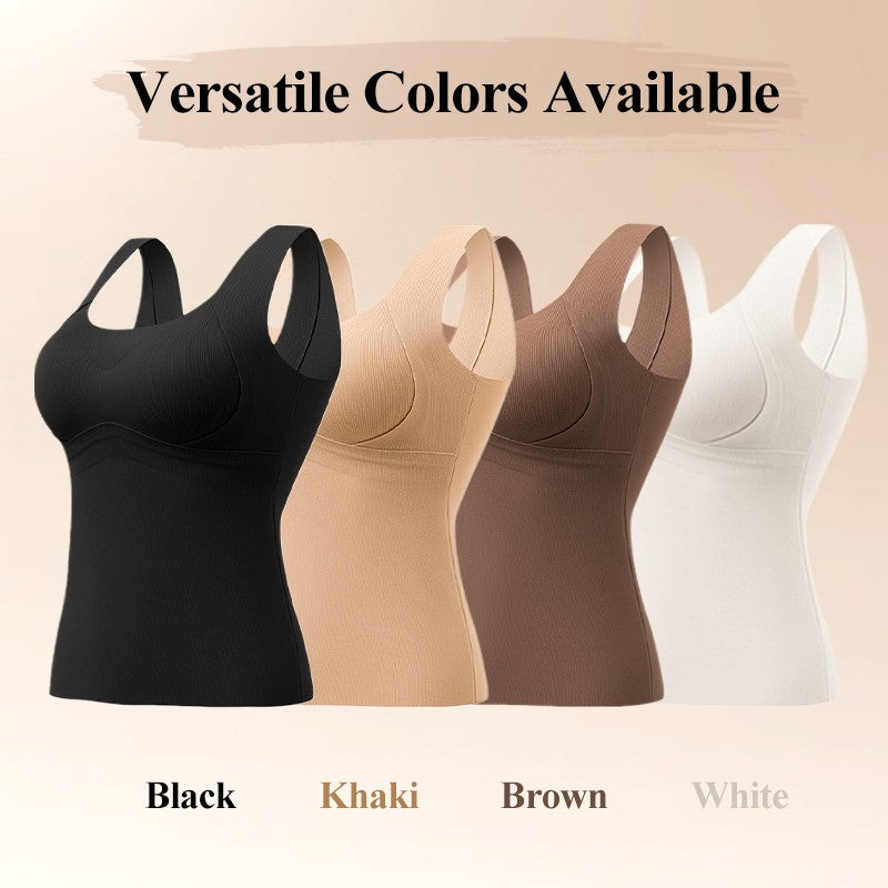 🥰Thickened Warm Tank Top with Shelf Bra