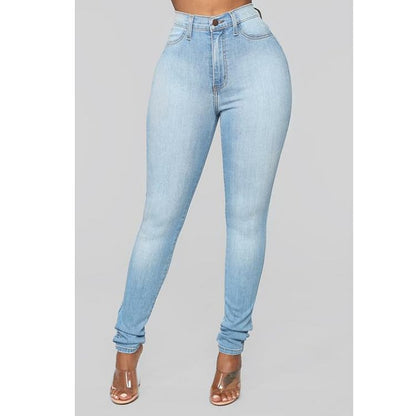 WOMEN'S HIGH-WAISTED SKINNY JEANS（Buy 2 Free Shipping）