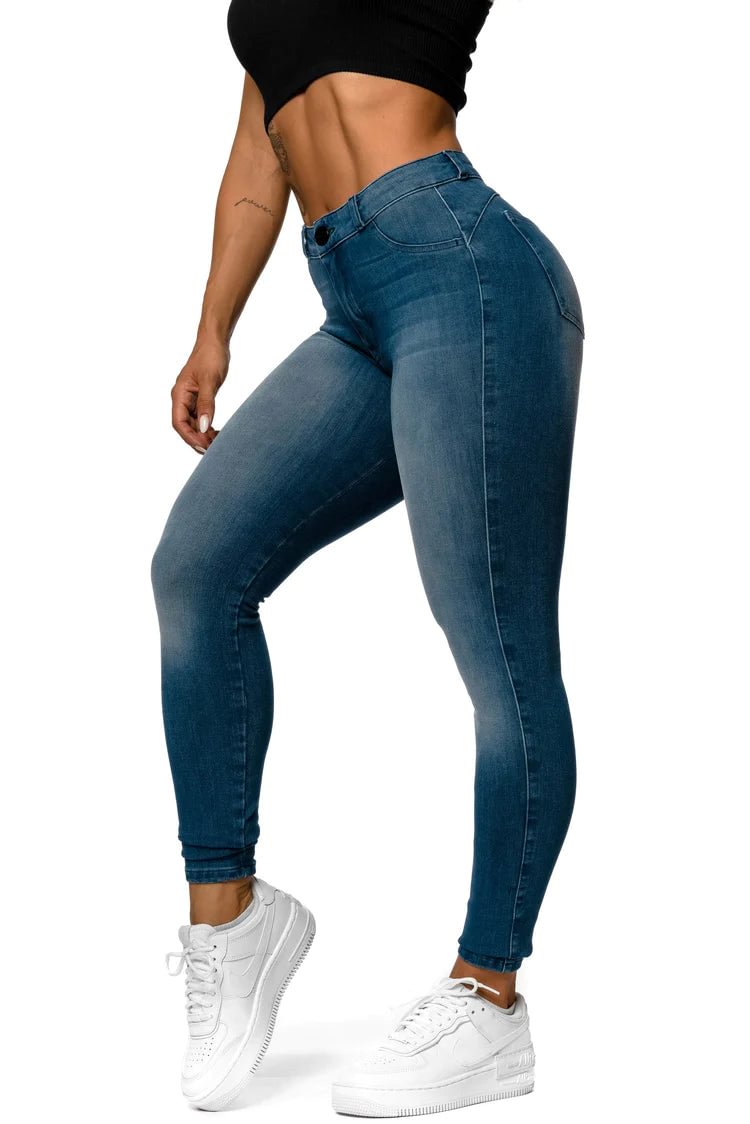 WOMEN'S HIGH-WAISTED SKINNY JEANS（Buy 2 Free Shipping）