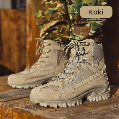 🔥Waterproof and Non-Slip High Top Tactical Sports Boots (Improved Durability)