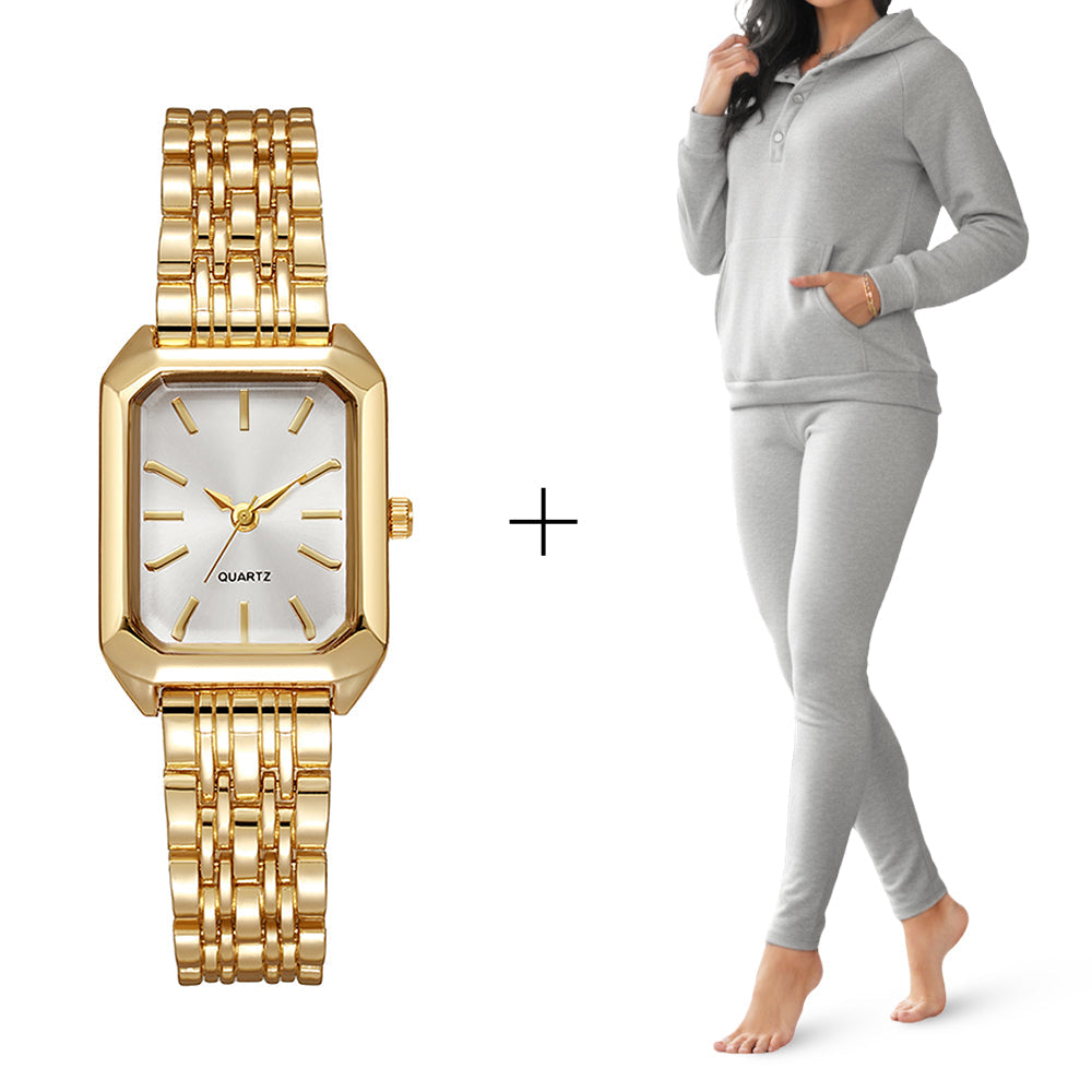 Hooded Casual & Fashionable Sweatshirt 3-Piece Set