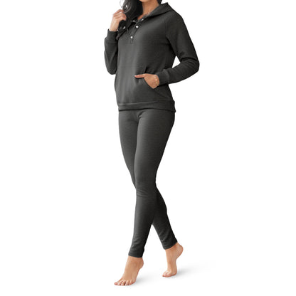 Hooded Casual & Fashionable Sweatshirt 3-Piece Set