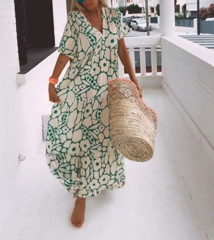 🌸Women's Casual Floral Swing Dress Summer Dress