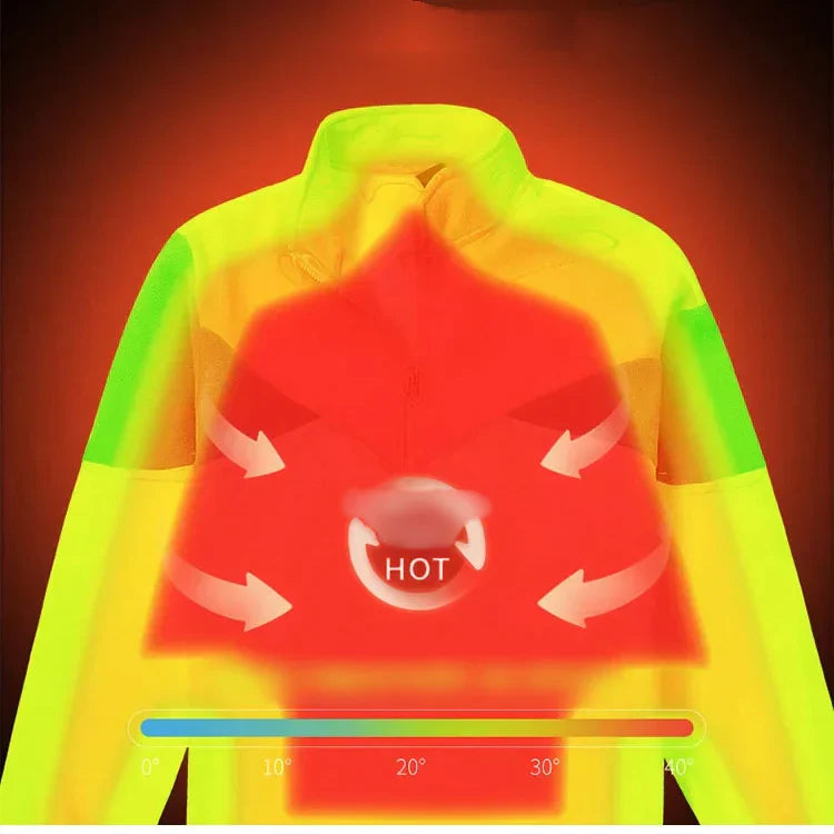 Unisex Double-Layer Hooded Jacket