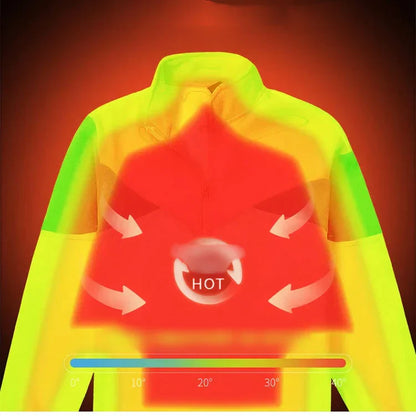 Unisex Double-Layer Hooded Jacket