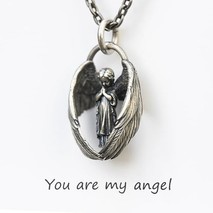 Prayers Angel Necklace - You are my angel