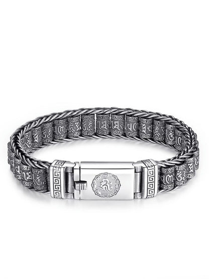 Six Character Truth-Prayer Wheel Bracelet⛓️