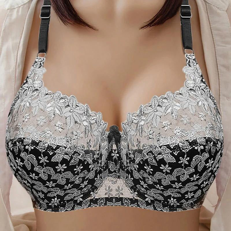 Best Gift for Her - New Women Comfort Soft Breathable Wire Free Plus Size Bra