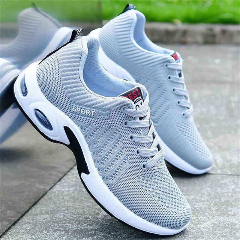 Men's Comfortable Mesh Rubber Cushion Sole Sneakers