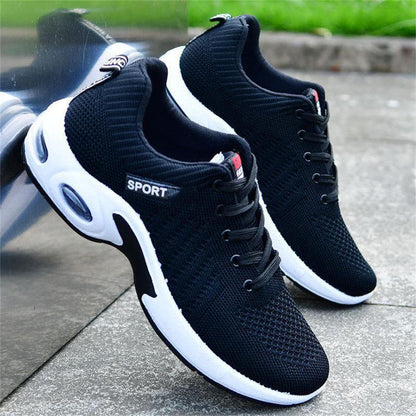 Men's Comfortable Mesh Rubber Cushion Sole Sneakers