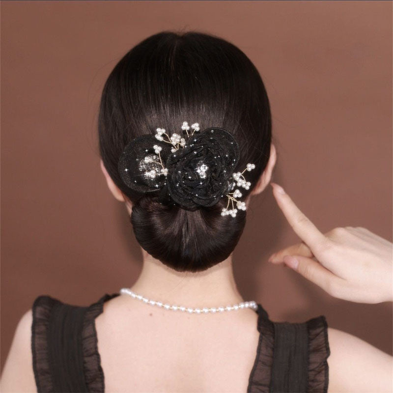 Flower Hair Bun Maker for Women