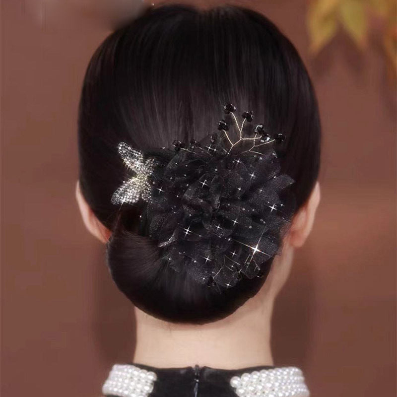 Flower Hair Bun Maker for Women