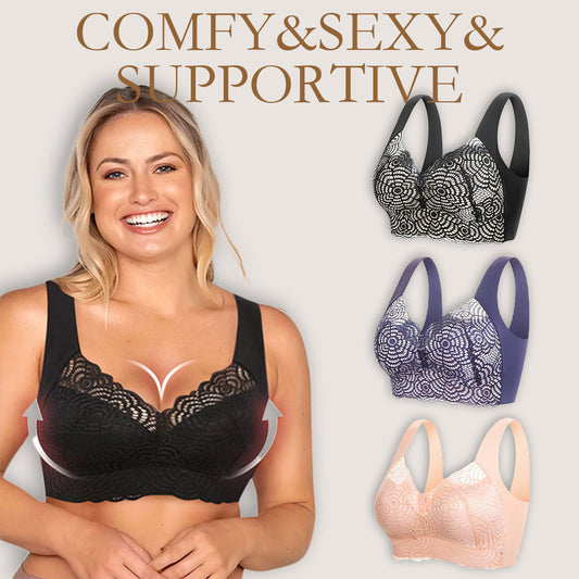 ✨New Arrival✨Comfortable And Supportive Lace Bra For Plus Sizes