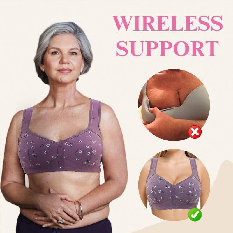 Comfortable & Convenient Front Button Bra