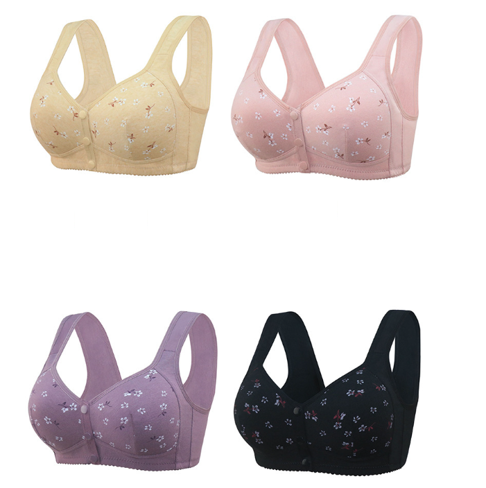 Comfortable & Convenient Front Button Bra