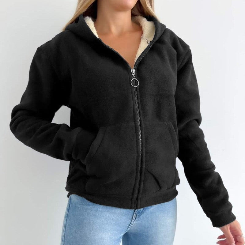 🎁Winter Hot Sale 49% OFF🔥Women's Lined Zip-Up Hoodies