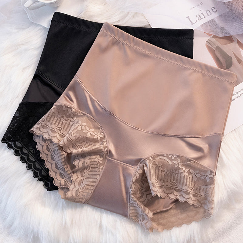 Silky High Waist Shaping Boxer Briefs