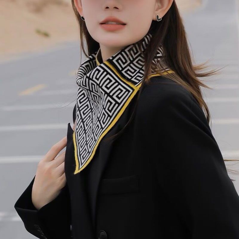 Nice Gift for Her! Delicate Triangle Neck Scarf