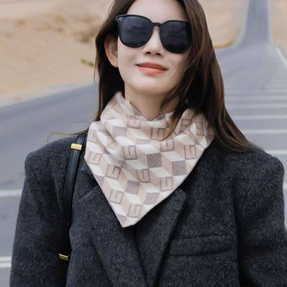 Nice Gift for Her! Delicate Triangle Neck Scarf