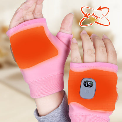 Thanksgiving Special 🔥🔥Smart Thermostatic Heated Fingerless Gloves