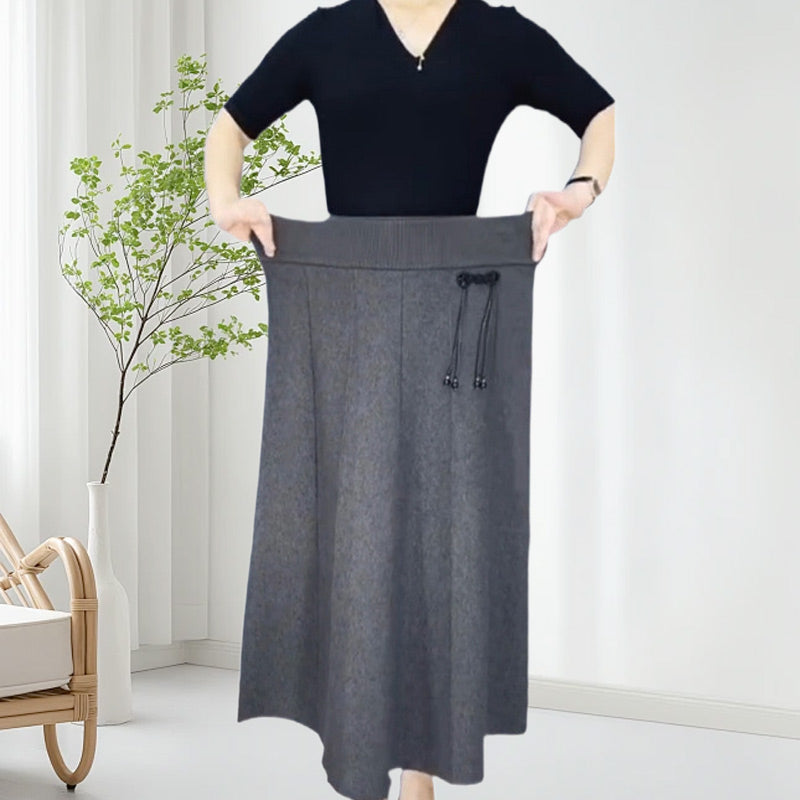 🔥Christmas Hot Sale 64% OFF 🎁Women’s Elastic High Waisted Thick Long Skirt