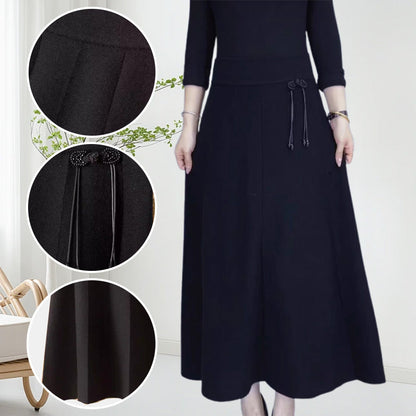 🔥Christmas Hot Sale 64% OFF 🎁Women’s Elastic High Waisted Thick Long Skirt