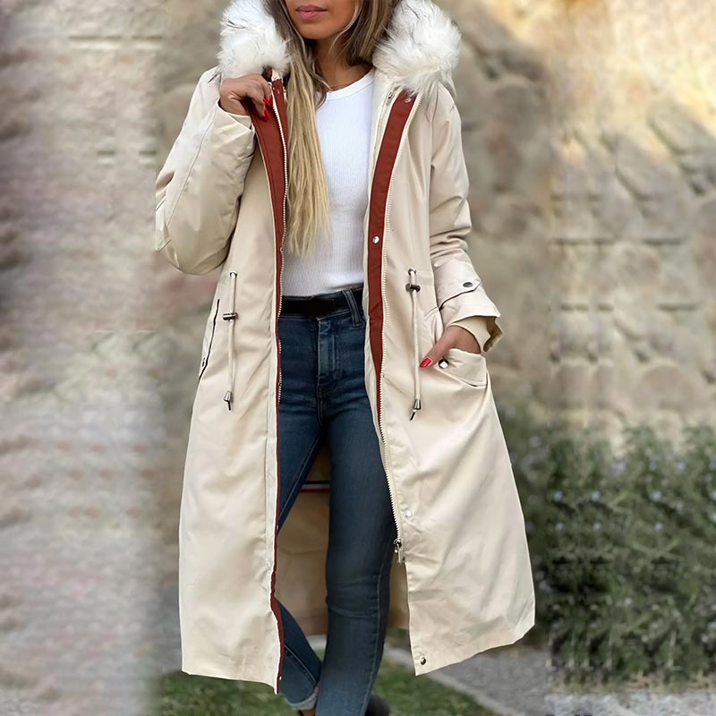 ❄️Winter Specials❄️ Women's Winter Hooded Furry Collar Casual Parka Coat