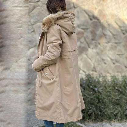 ❄️Winter Specials❄️ Women's Winter Hooded Furry Collar Casual Parka Coat