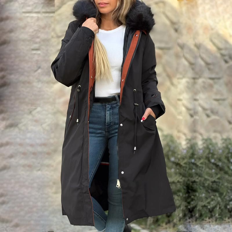 ❄️Winter Specials❄️ Women's Winter Hooded Furry Collar Casual Parka Coat