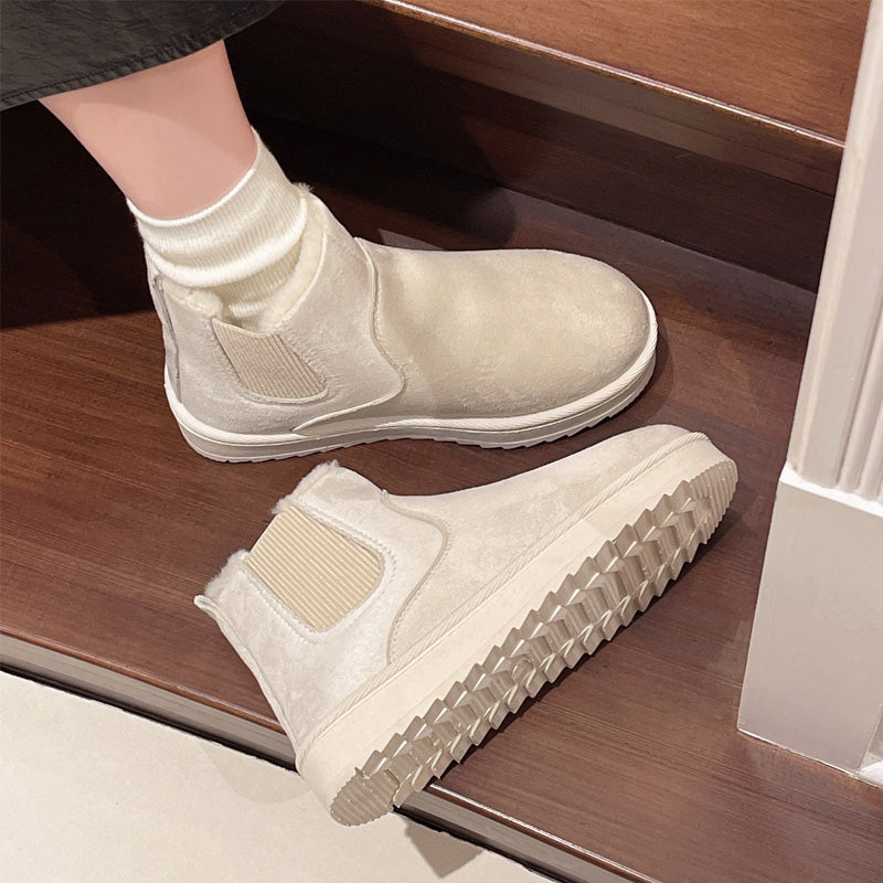 🔥Women's Thick Sole Warm Snow Ankle Boots