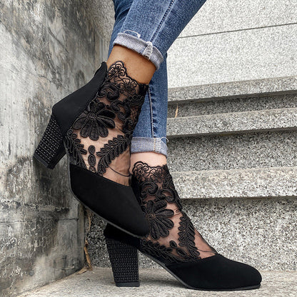 🌸Spring Specials🌸 Women's Summer Elegant Lace High Heels