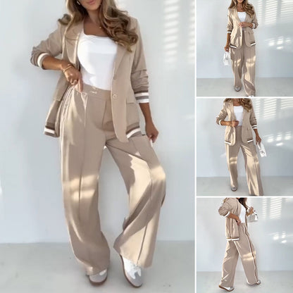 🌸Spring Specials🌸 Women's Casual Beige 2-Piece Set