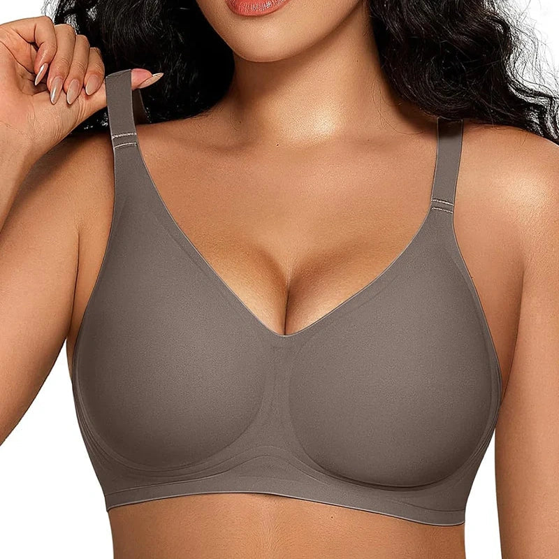 Women's Comfortable Wire-Free Seamless Push Up Bra-Smooth Fit & Breathable Design🔝
