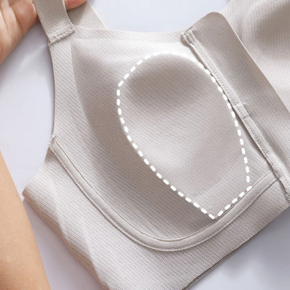 🔥Women's Anti-Sag Front Zipper Bra