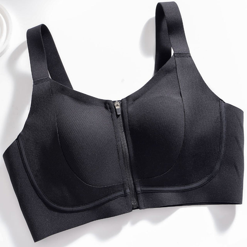 🔥Women's Anti-Sag Front Zipper Bra