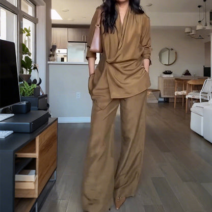 💖 Women’s Fashion Top Pants 2- Piece Set