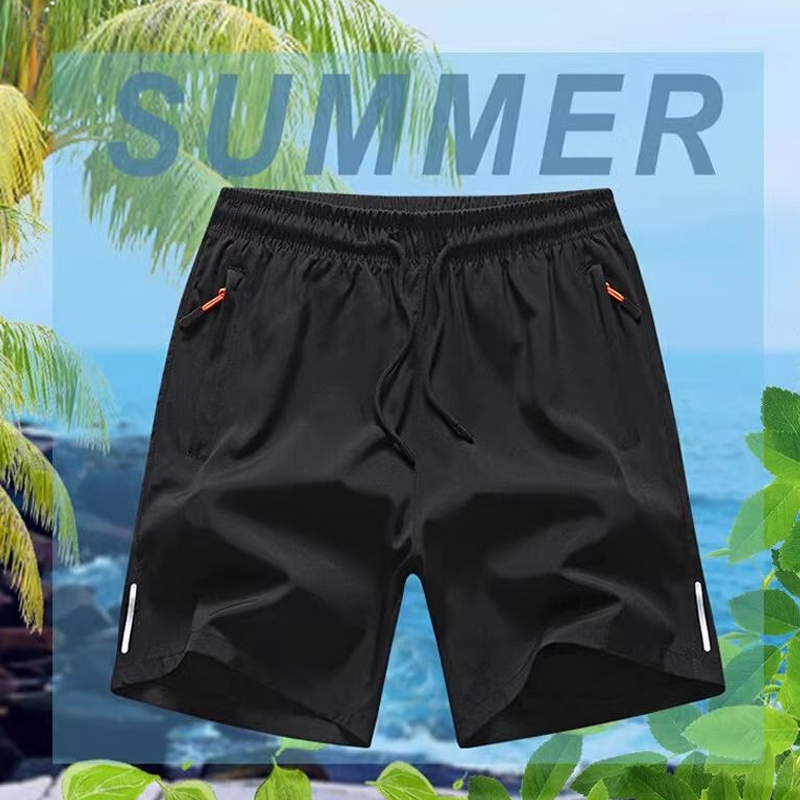 Men’s Elastic Waist Shorts – Relaxed & Breathable