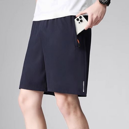 Men’s Elastic Waist Shorts – Relaxed & Breathable