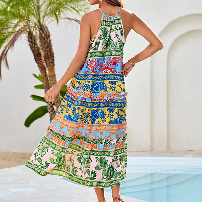 Women's Charming Loose Bold Print Dresses