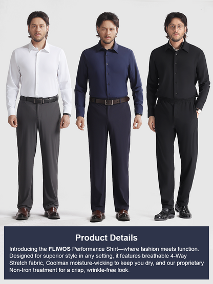 👑Men's TriProof Stretch Iron-free Shirts