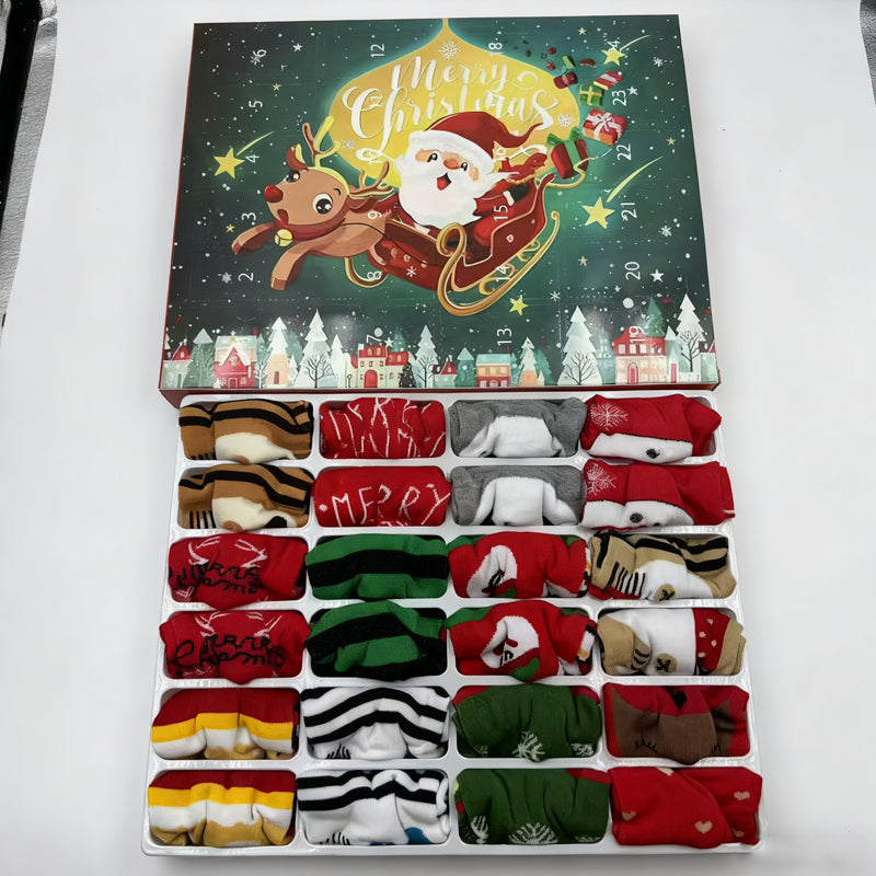 Christmas Socks Advent Calendar