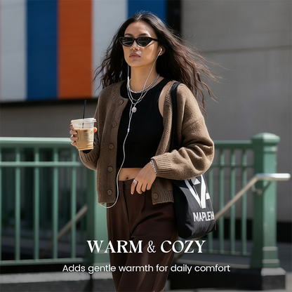 CozyElegance Knit Cardigan – Soft Warmth, Effortless Style for Every Season