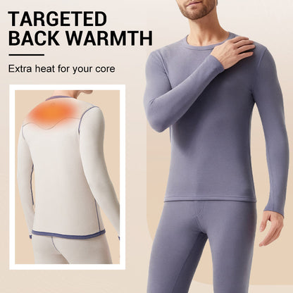 Men's Plush-Lined Thermal Set