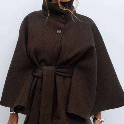 🌟 Women's Batwing Sleeve Poncho Coat 🌟