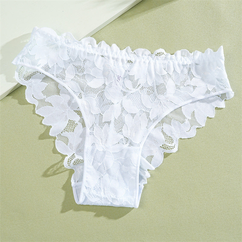 🔥BUY 1 GET 1 FREE!!🌸Women's Floral Lace Low-Waist Bikini Panty