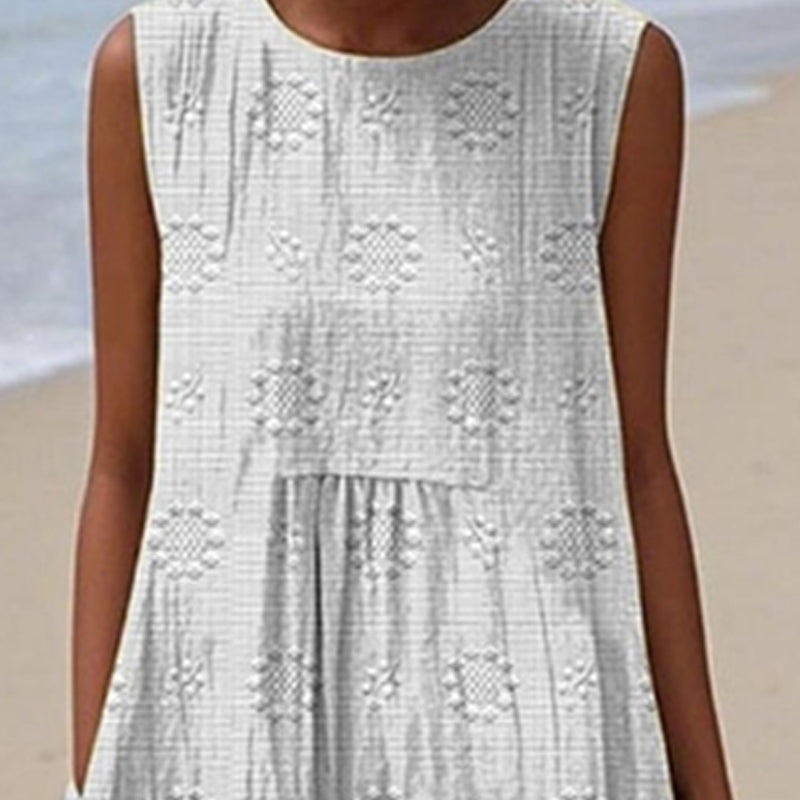 Women's Casual Sleeveless Midi Dress