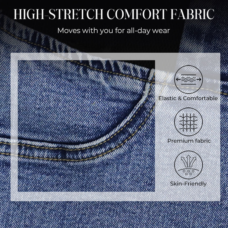 👖 Women's High-Waist Stretch Flare Denim Jeans