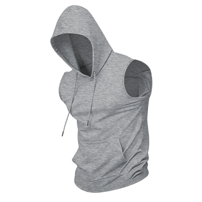 🔥 Sleeveless Hooded Sports Top💧 Moisture-wicking · Quick-drying and friction-resistant🧢